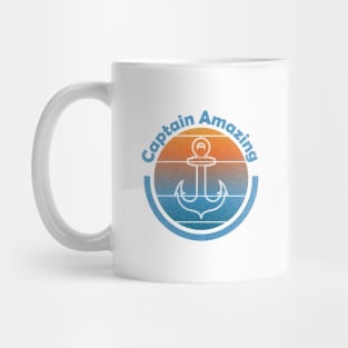 Captain Amazing Drop Anchor Sailing Mug